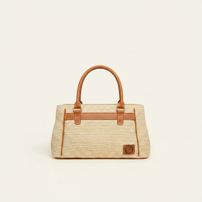 Sac Madeleine – Cabas en Raphia Naturel Fait Main | Mahay Paris
