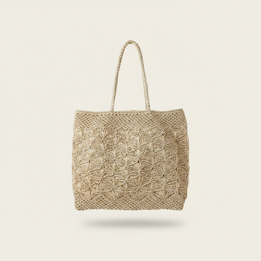 Sac Concorde en Raphia naturel de Madagascar