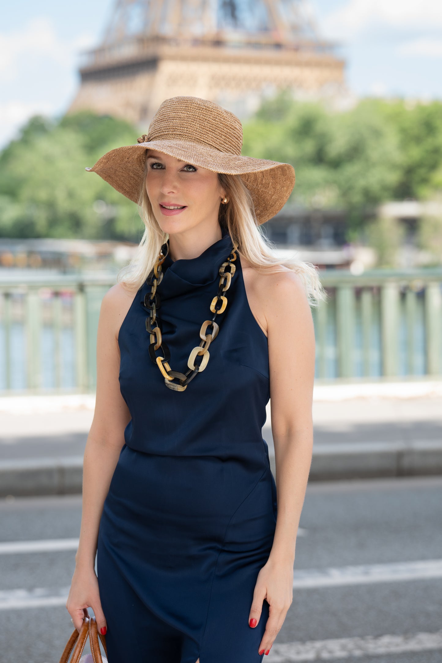 Collier Rivoli en corne de zébu
