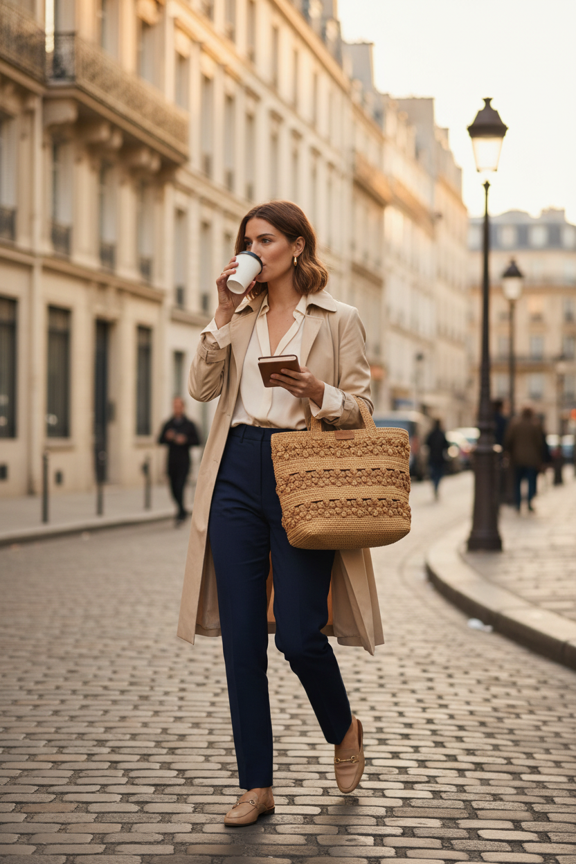 Sac Rosea Marron PM