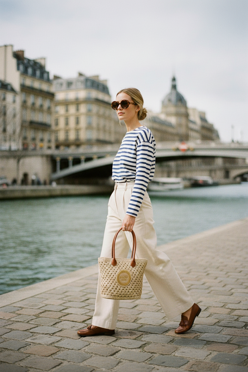 Sac SummerVibes PM – Petit Cabas en Raphia Fait Main | Mahay Paris